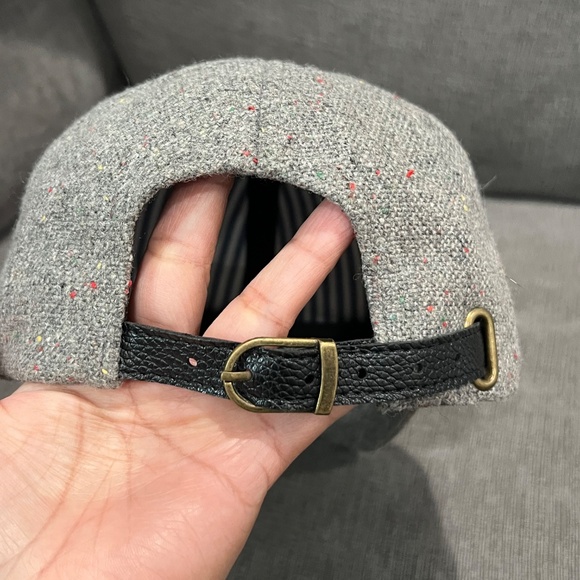Curated Basics Speckled Wool Baseball Hat - Picture 3 of 6